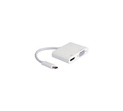 Linkom Adapter konverter Tip C na HDMI+VGA