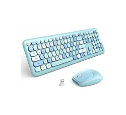 Mofii Komplet tastatura i miš Retro - Plavi