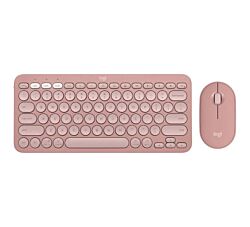 Logitech Gaming komplet Pebble 2 US - Roze