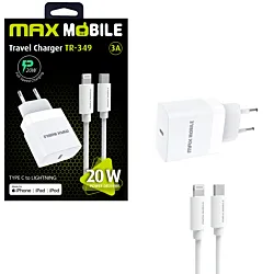 Maxmobile Punjač za telefon 2U1 MFI Apple TR349