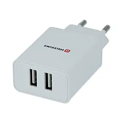 Swissten Punjač 2 x USB 2.1 + LIGHTNING