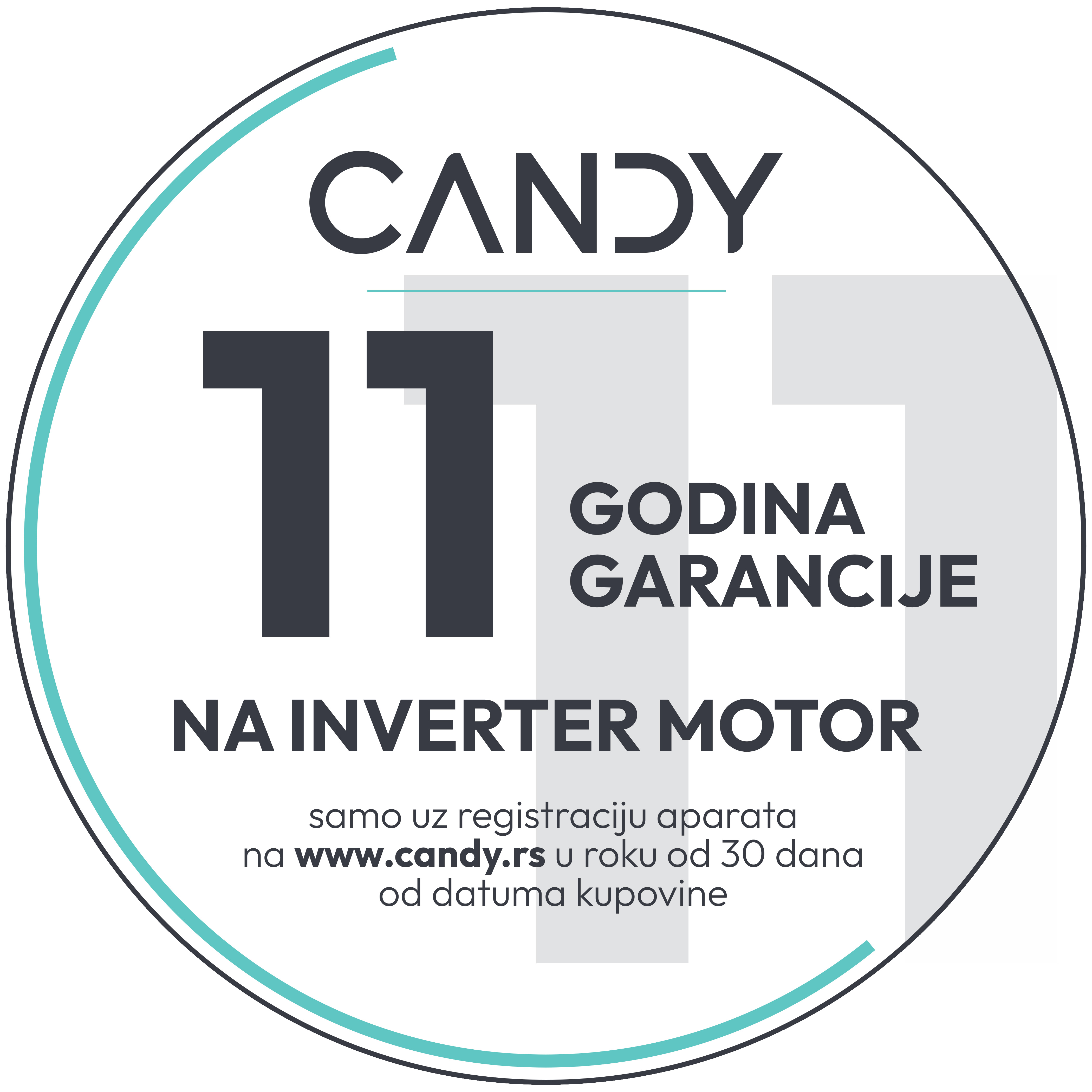 Candy 11 godina garancije