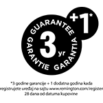 Remington 3 + 1  godine garancije