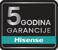 Hisense 5 godina garancije