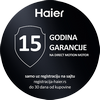 Haier 15 godina garancije na Inverter motor