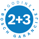 Bosch pet godina garancije